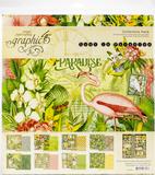 Graphic 45 Collection Pack Lost In Paradise 12inX12in