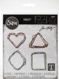 Sizzix Thinlits Dies By Tim Holtz Geo Frames