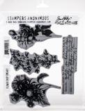 Tim Holtz Cling Stamps Flower Shop 7inX8.5in